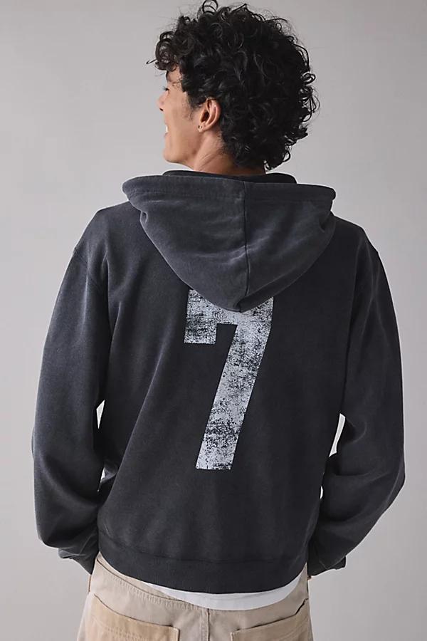 BDG Bonfire Graphic Full Zip Hoodie Sweatshirt Mens at Urban Outfitters Product Image