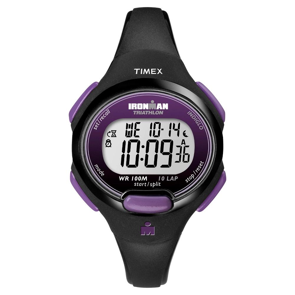 Women's Timex Ironman Essential 10 Lap Digital Watch - Black T5K523JT Product Image