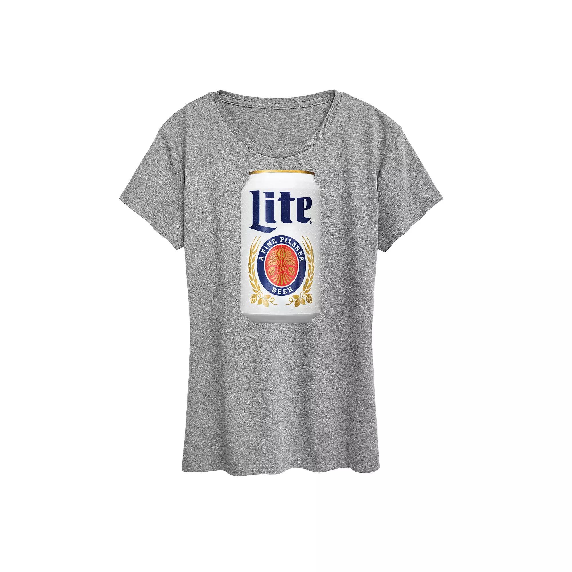 Women's Miller Lite Can Graphic Tee,  Product Image