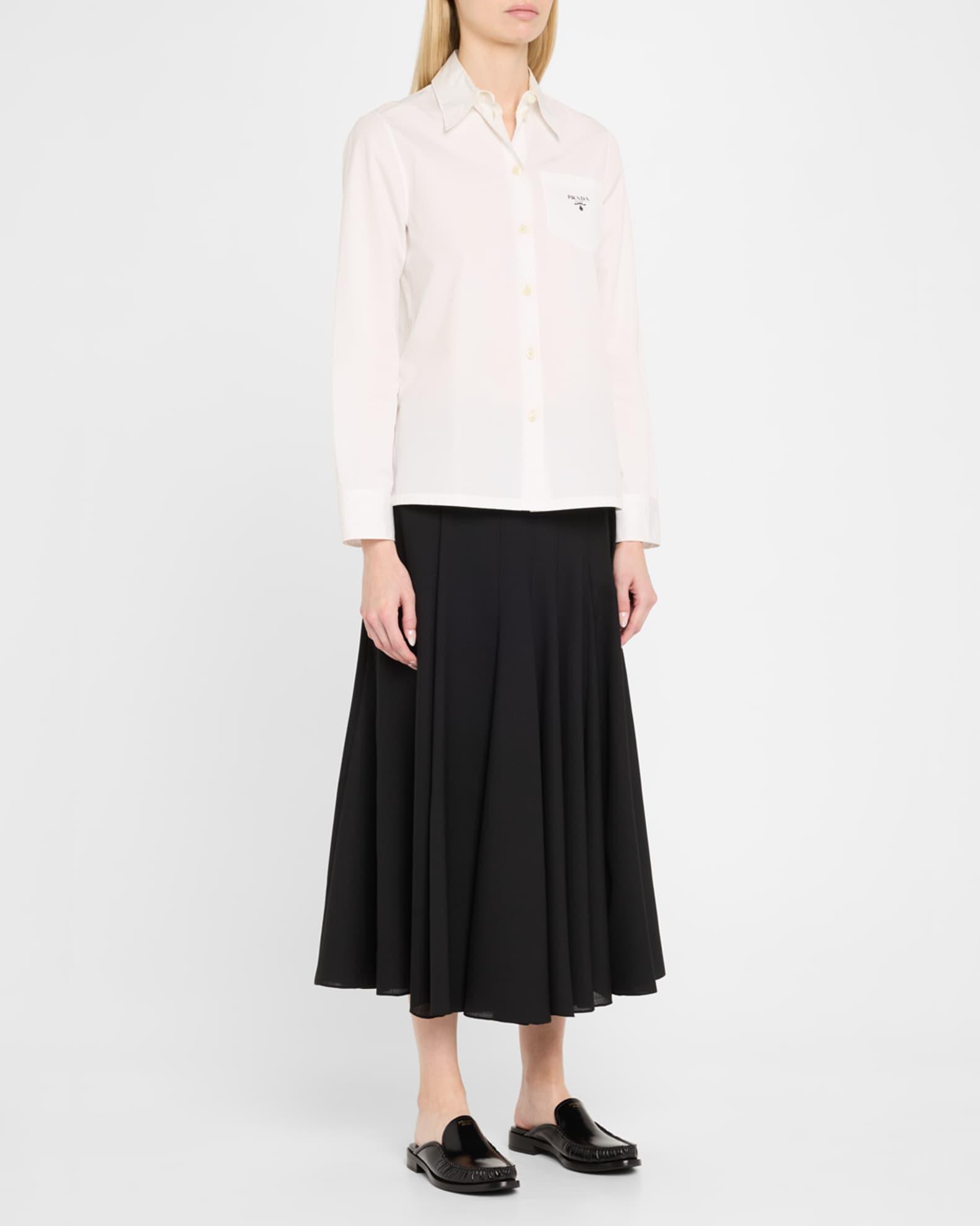 Spazzolato Leather Loafer Mules Product Image