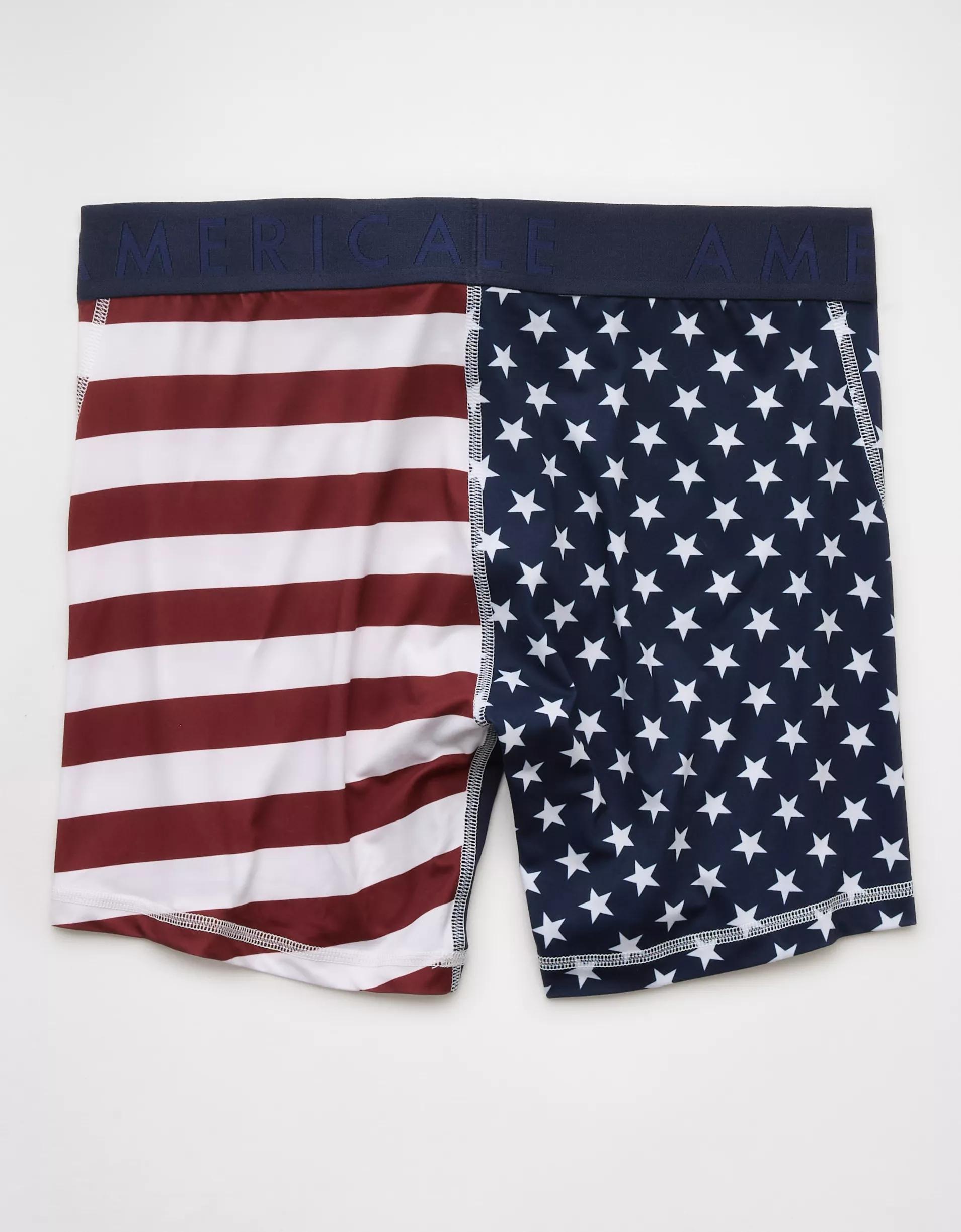 AEO Men's Mushrooms 6" Flex Boxer Brief Product Image