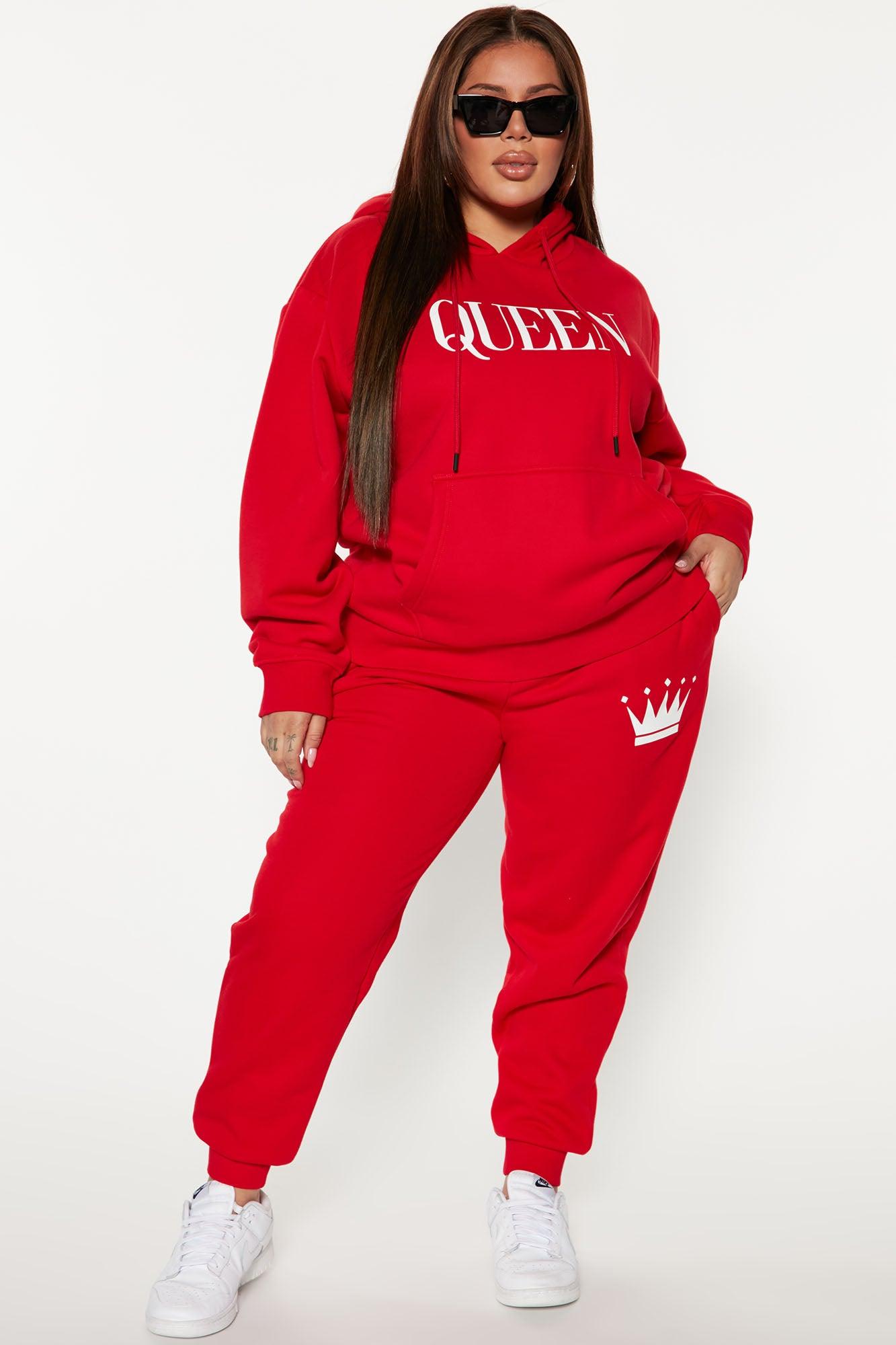 Family Goals Women's Queen Jogger - Red Product Image