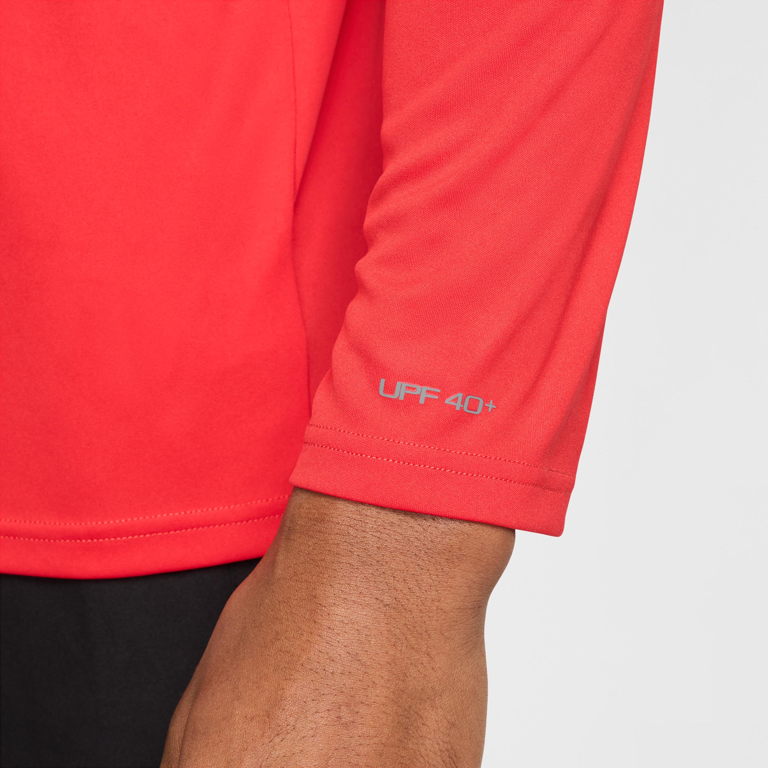 Nike Men's Essential Long-Sleeve Hydroguard Swim Shirt Product Image