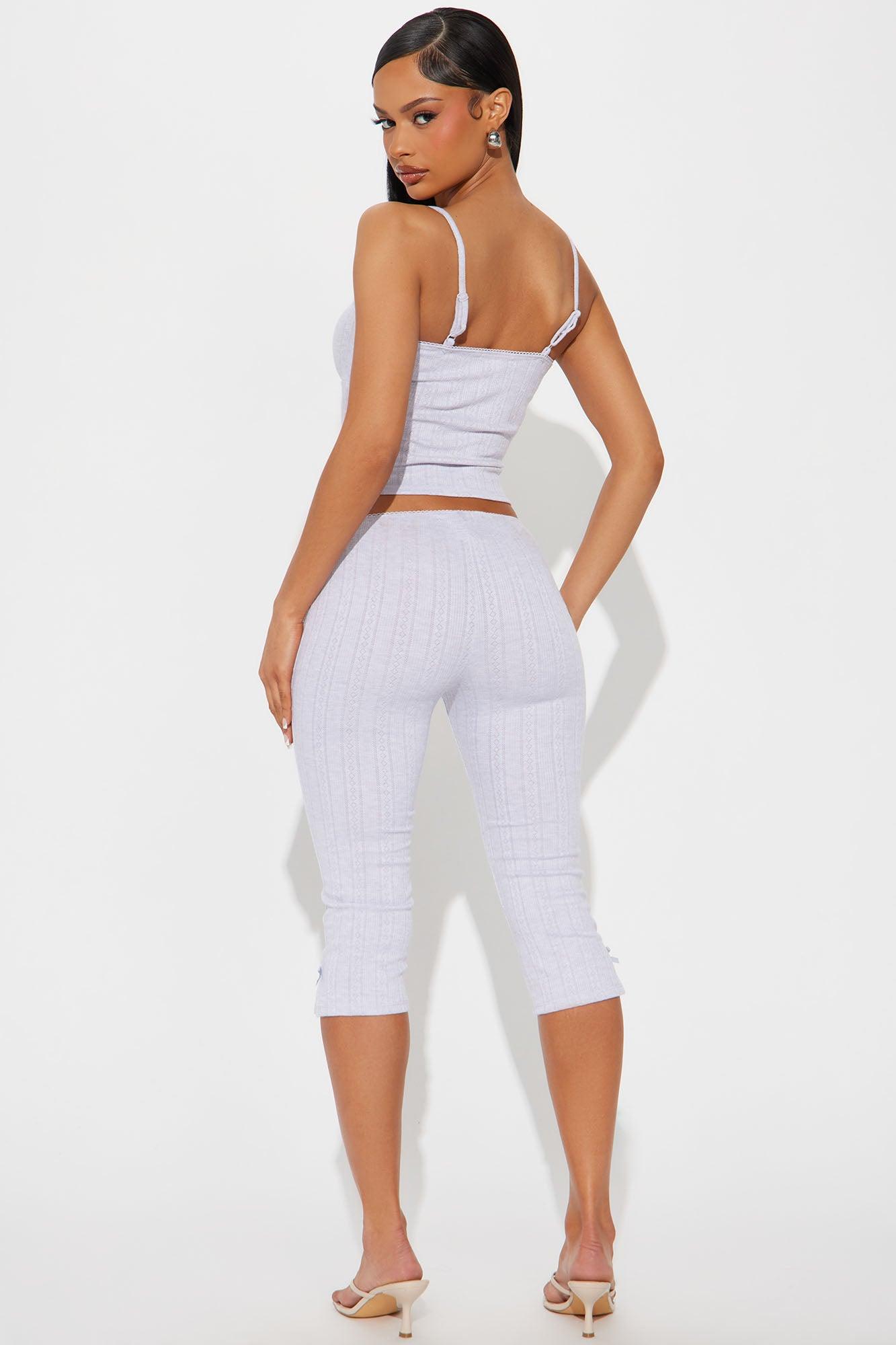 My Favorite Capri Set - Heather Grey Product Image