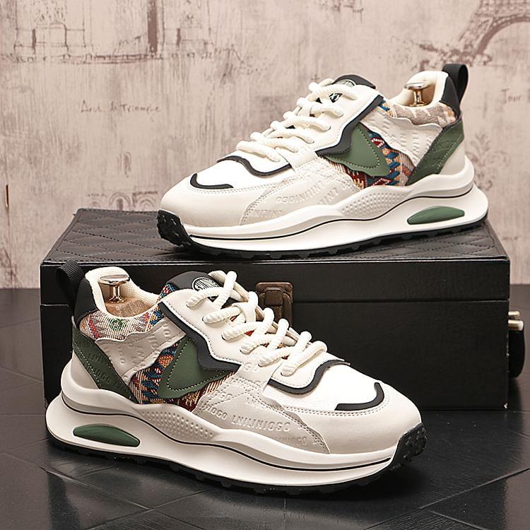 Platform Panel Sneakers Product Image