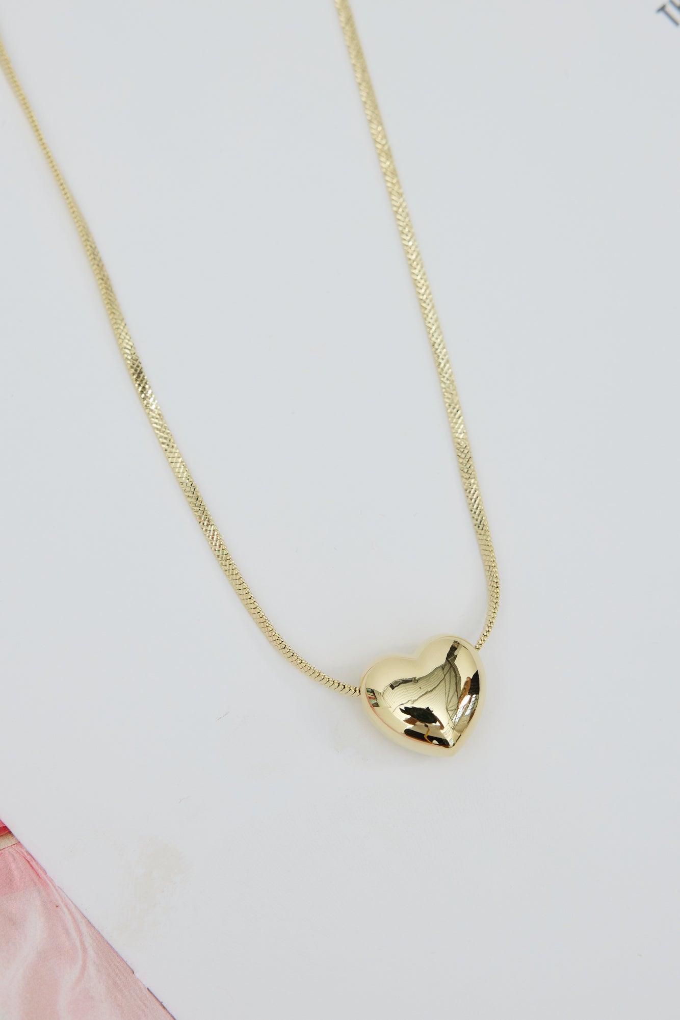 Romance And Me Necklace Gold Product Image