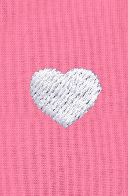 Dalix Womens Lil Heart Jersey Relaxed Tee Product Image