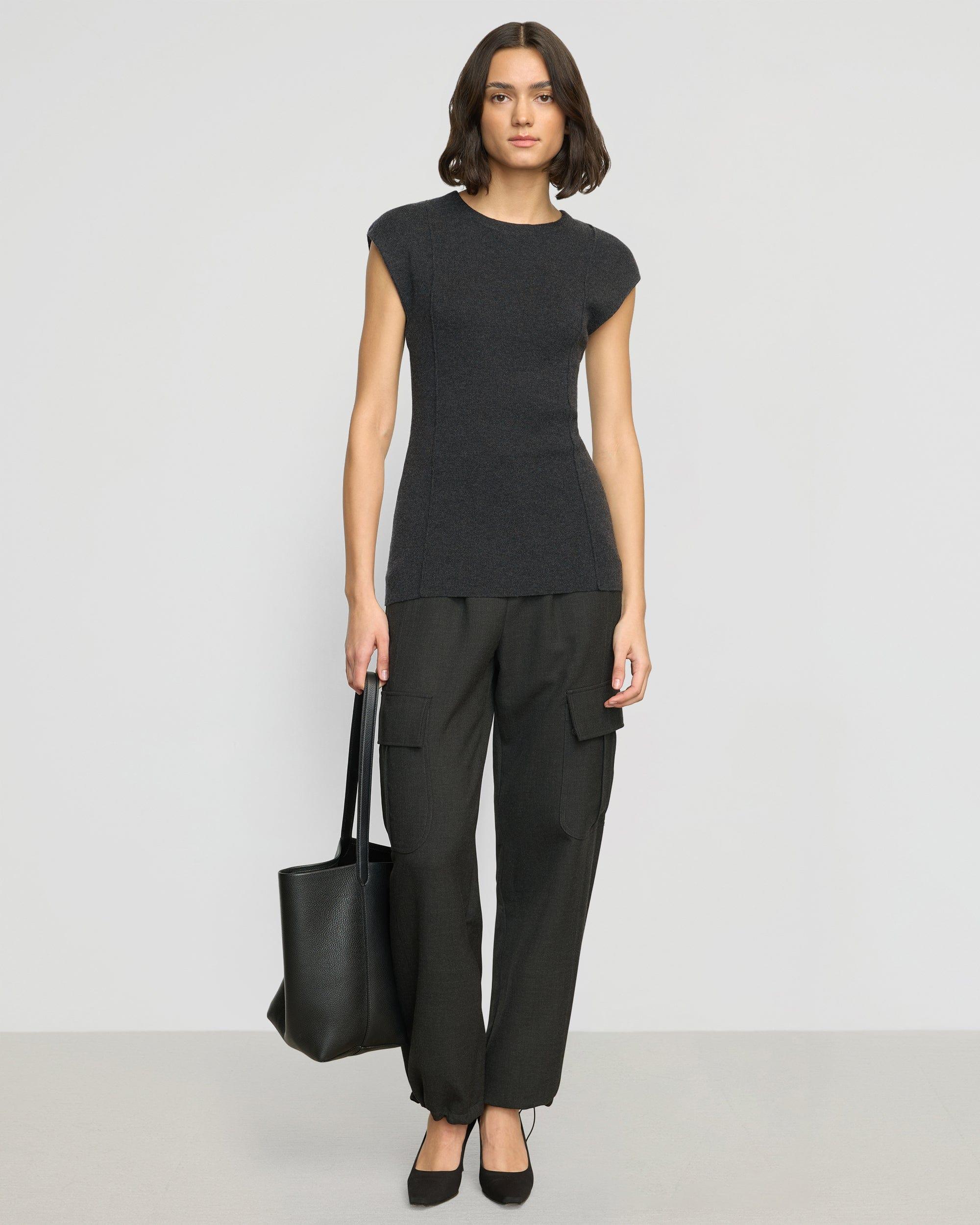 Alani Organic Cotton-Wool Knit Top Product Image