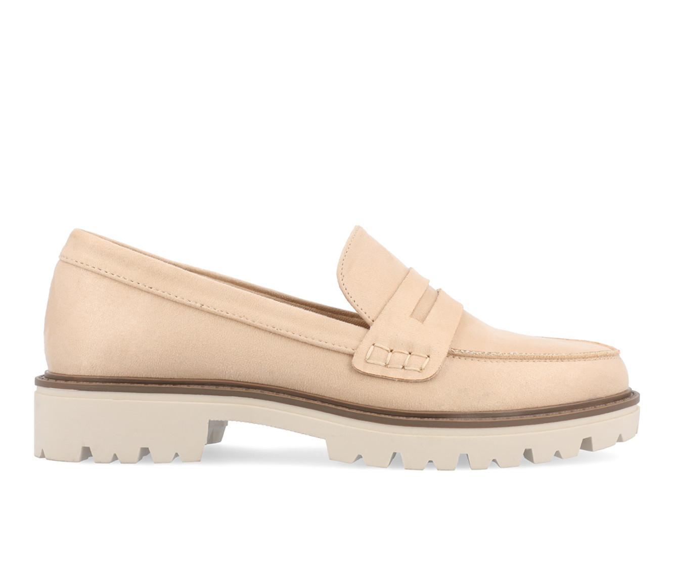 Women's Journee Collection Kenly Lugged Loafers Product Image