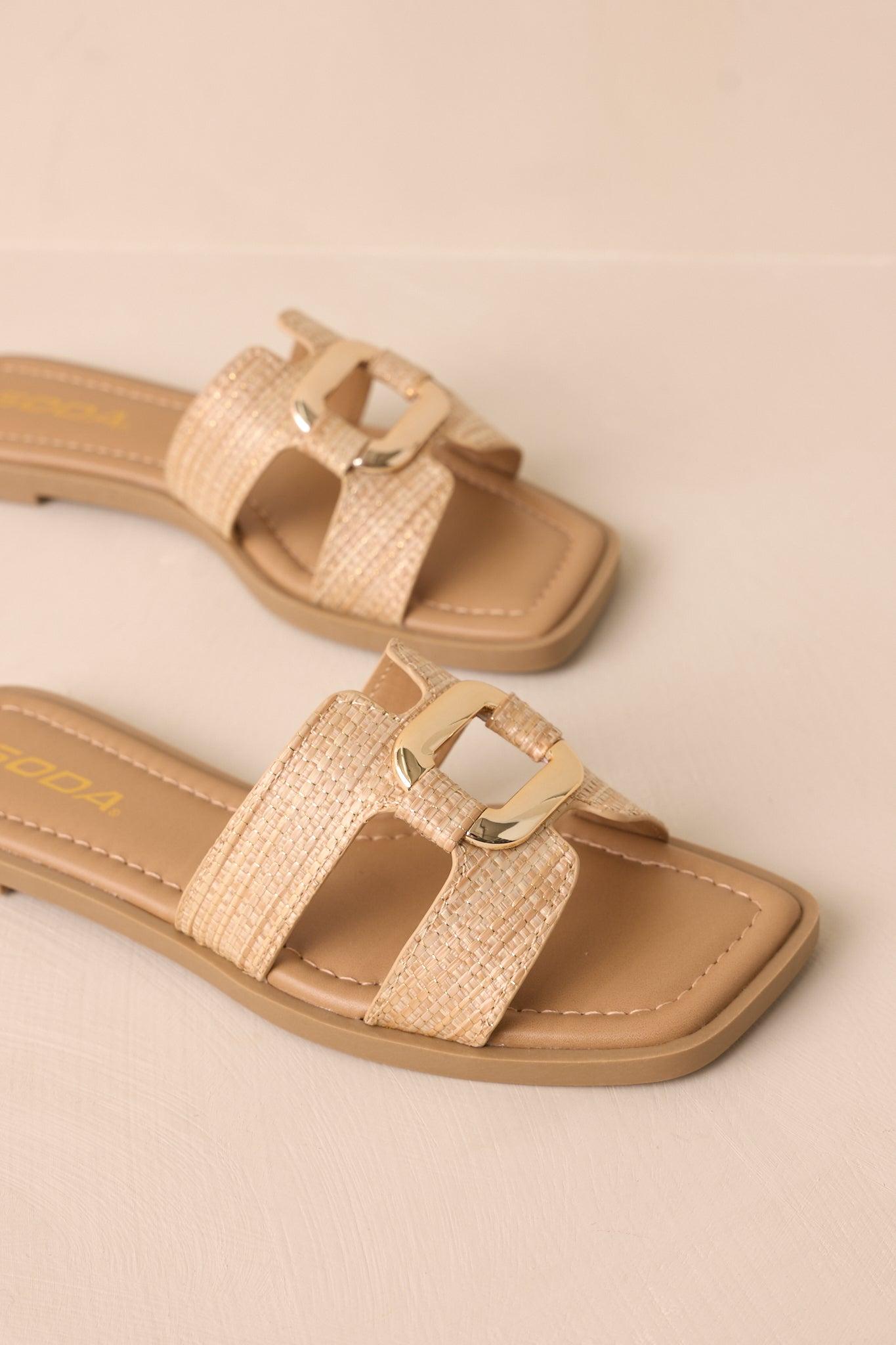 Time After Time Tan Sandals Product Image