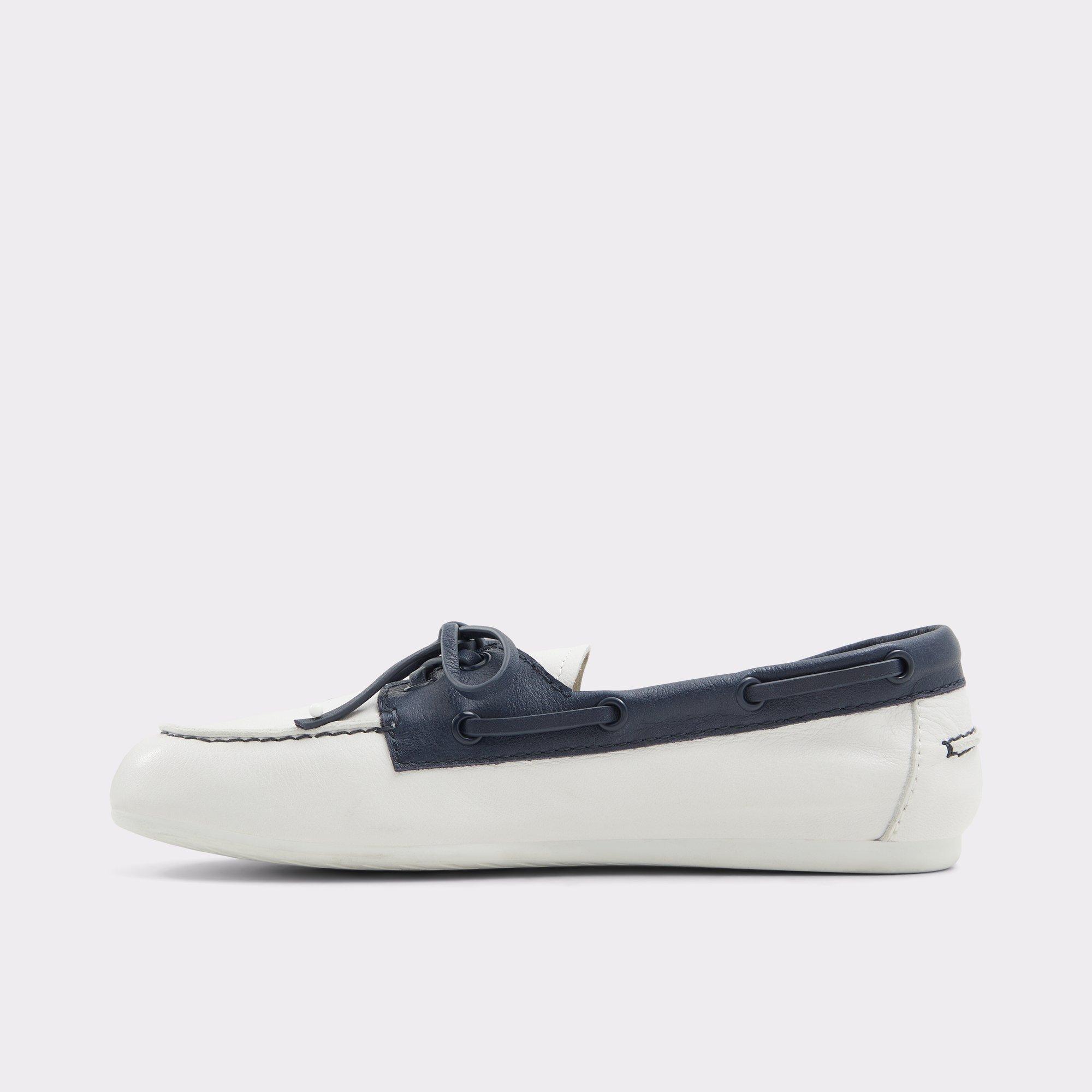 Sail White/Navy Women's Loafers & Oxfords | ALDO US Product Image