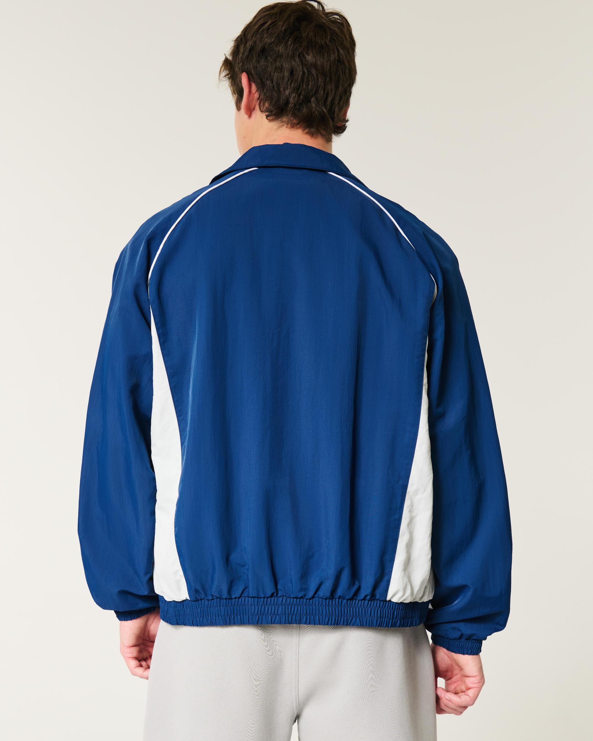 Zip-Up Windbreaker Jacket Product Image