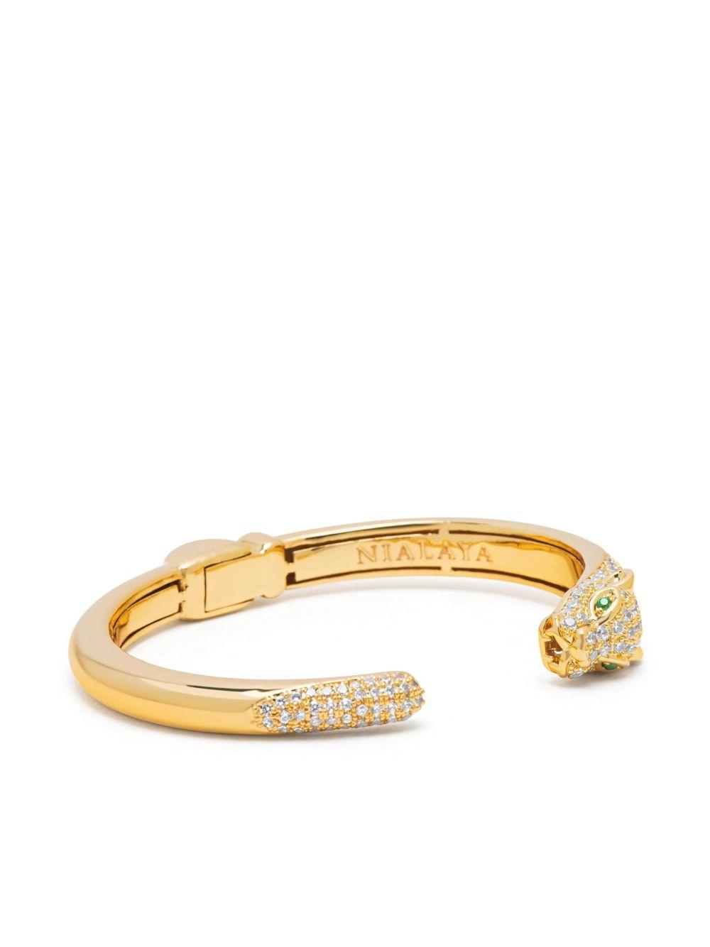 diamond gold-plated bracelet  Product Image