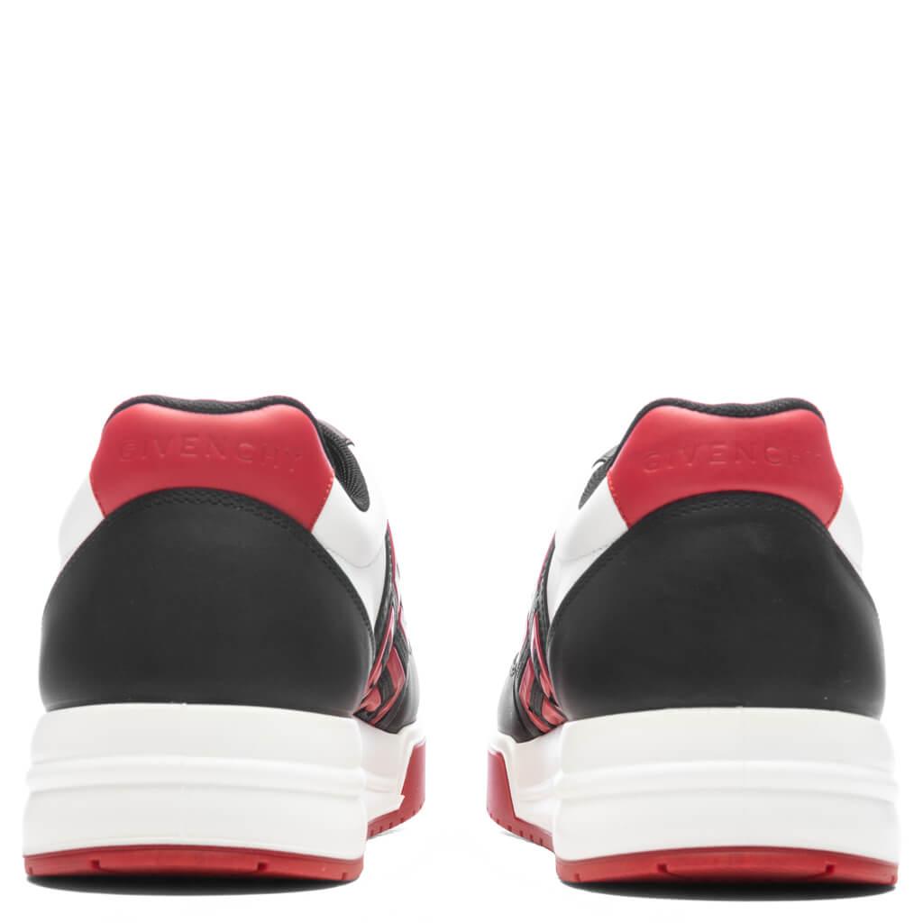 G4 Low-Top Sneakers - Black/White/Red Male Product Image