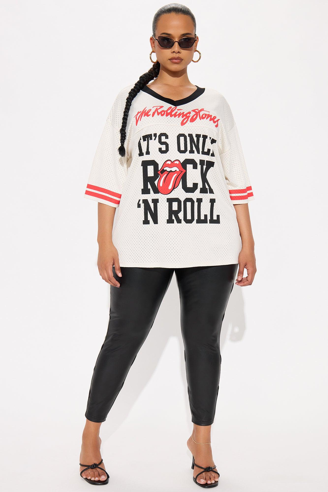 The Rolling Stones Jersey Tee - Cream Product Image