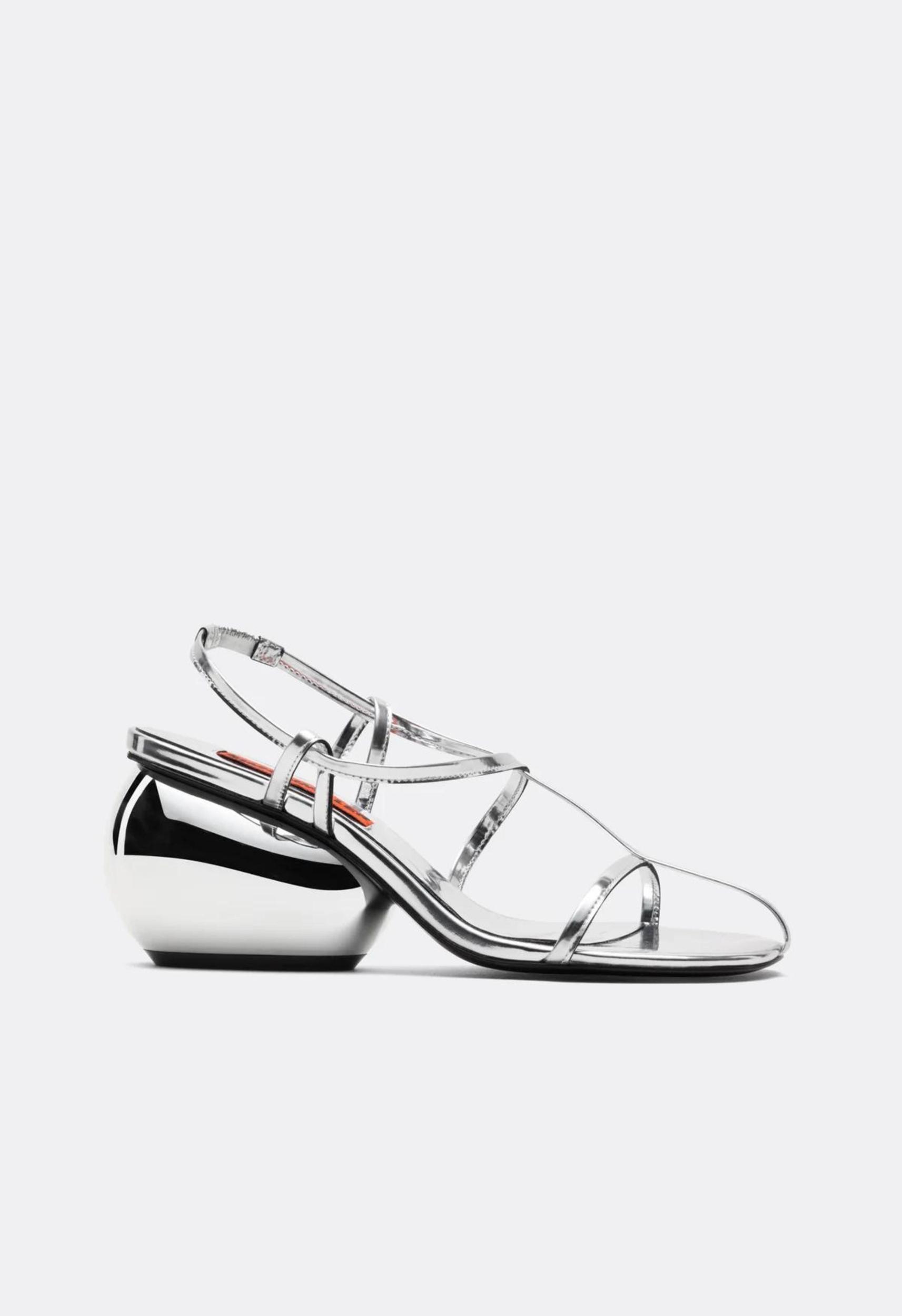 Moderno Sandal in Silver Product Image