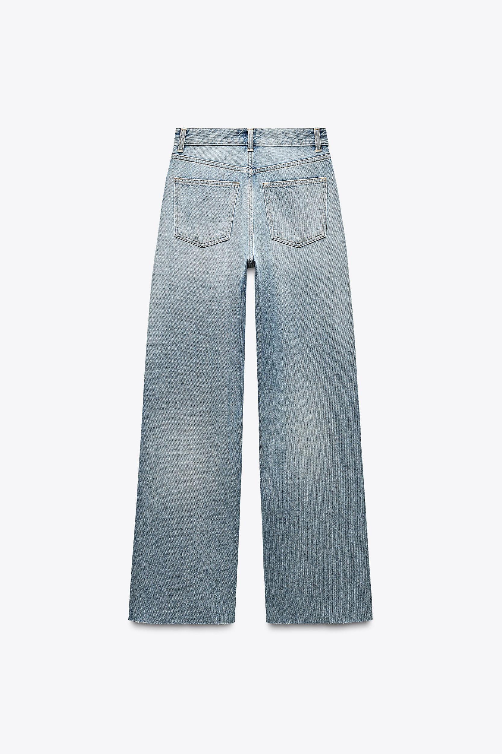 TRF HIGH RISE WIDE LEG JEANS Product Image