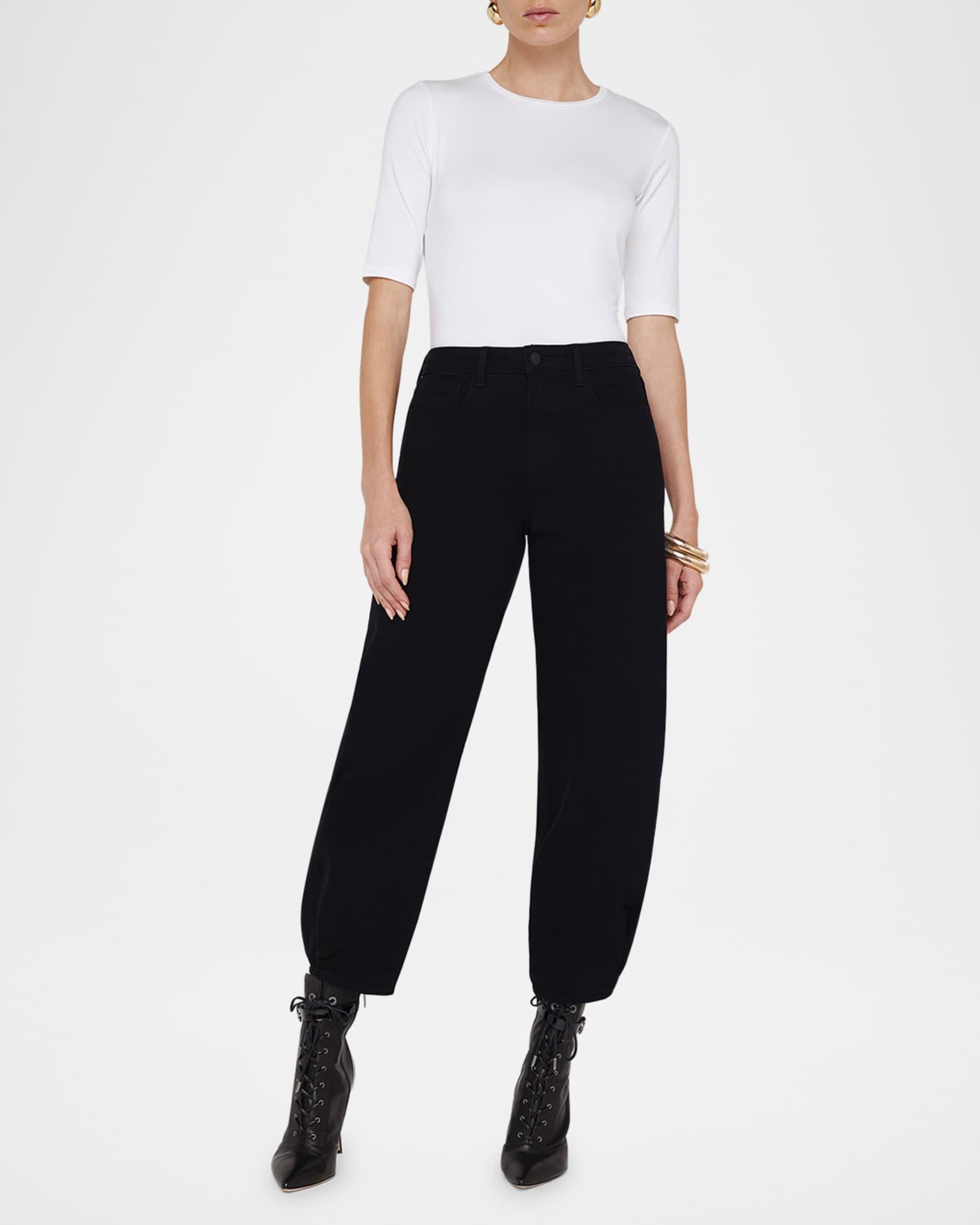 Krista High-Rise Tapered Jeans Product Image
