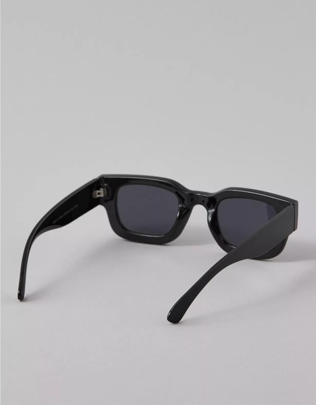 AEO Rectangular Thick Frame Sunglasses Product Image
