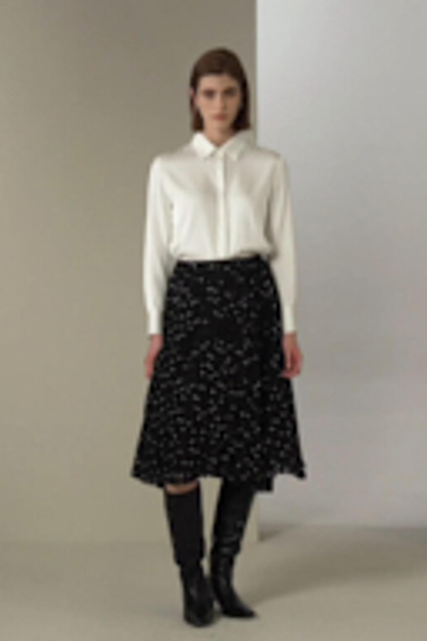 LILYSILK Silk Button Down Shirt - for Women - Pearl White Mulberry Silk - Comfortable Elegant Style Top S Product Image