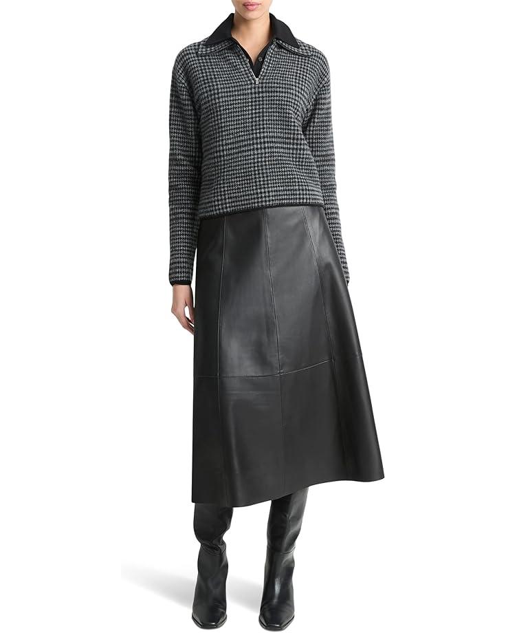 Side Drape Long Sleeve Crew Product Image