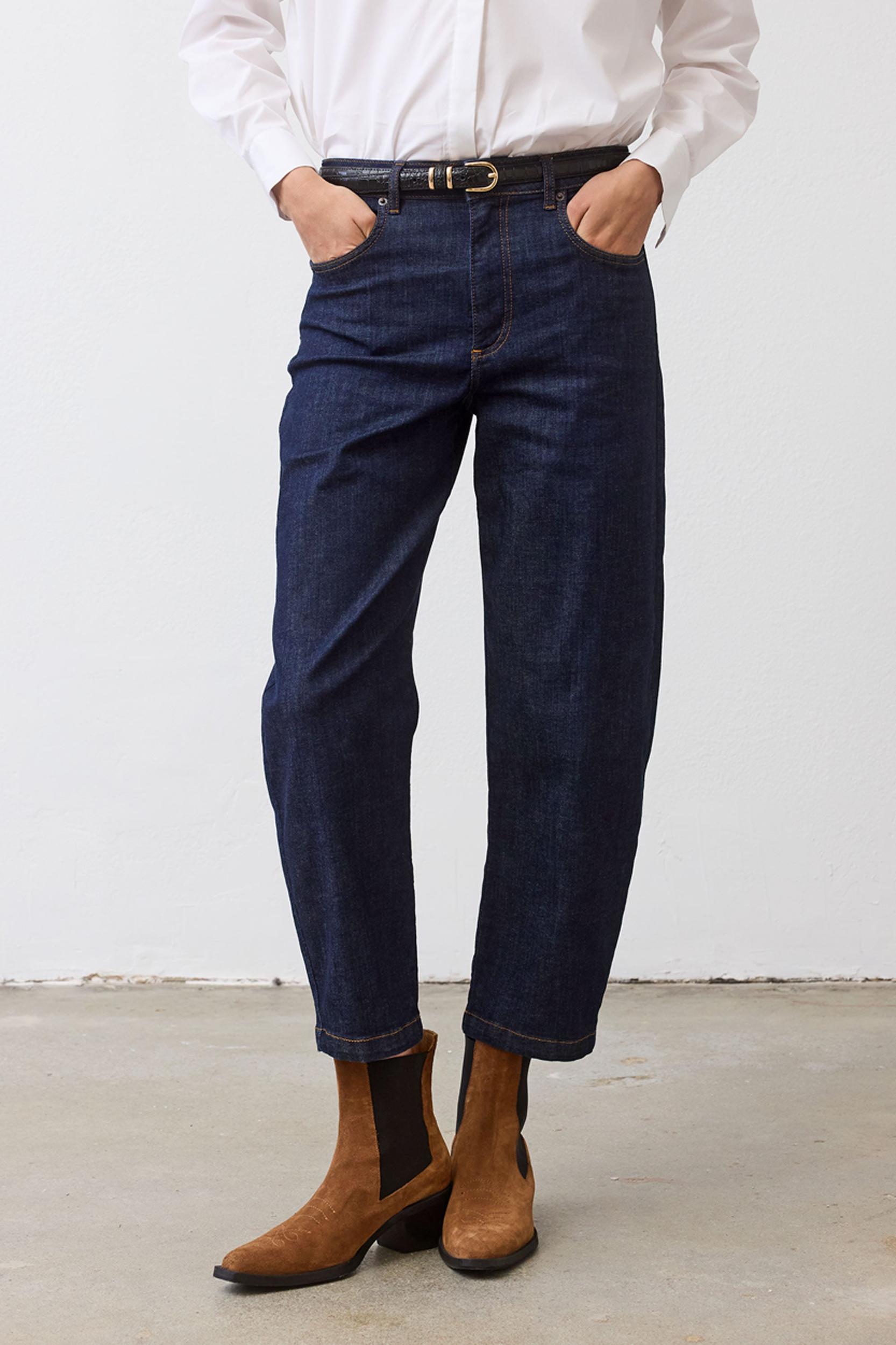 The Classic Barrel Leg Jeans Product Image