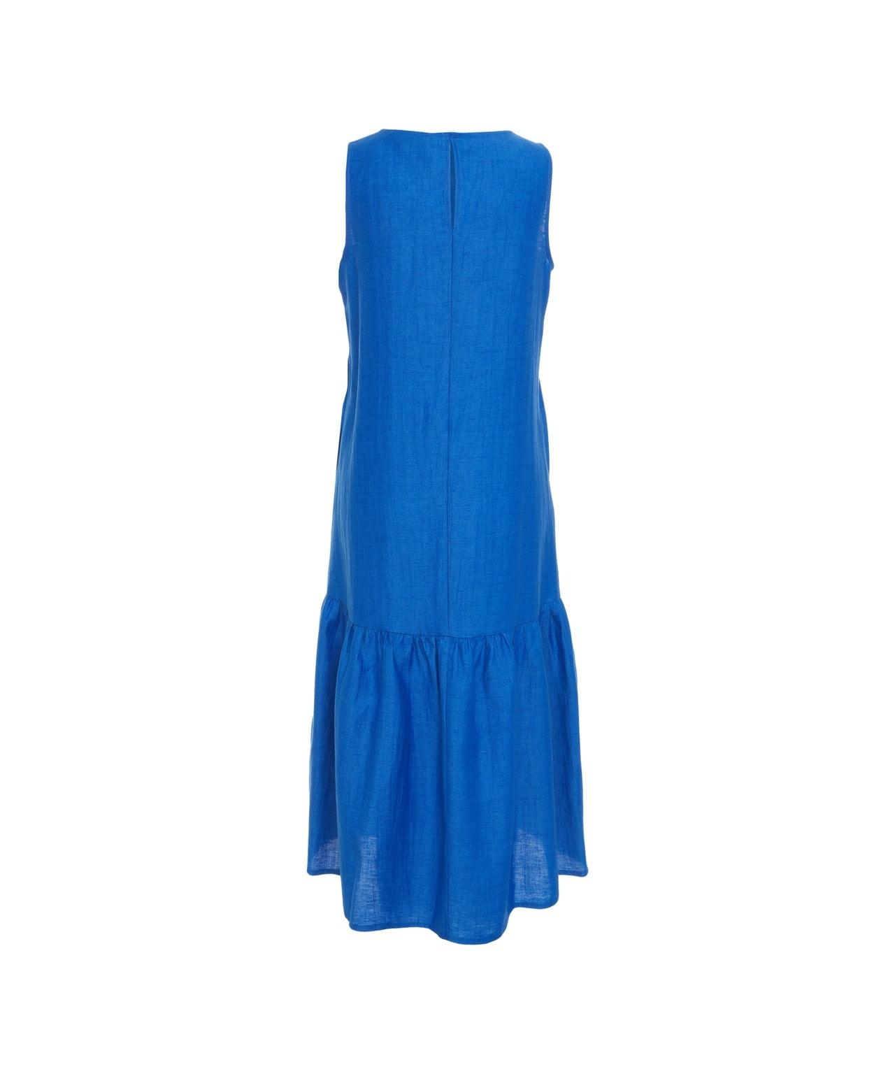 Linen blend maxi dress Product Image