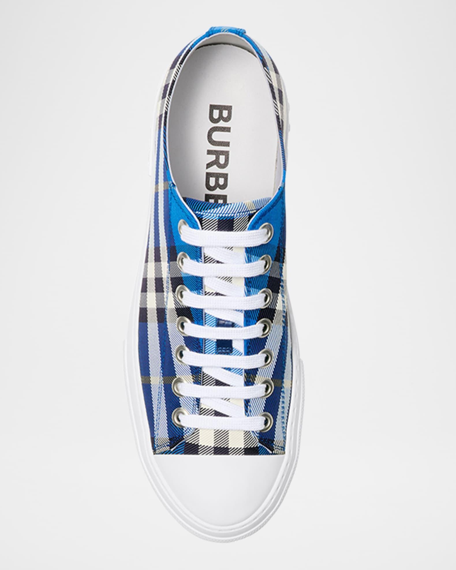 Men's Jack Check Low-Top Sneakers Product Image