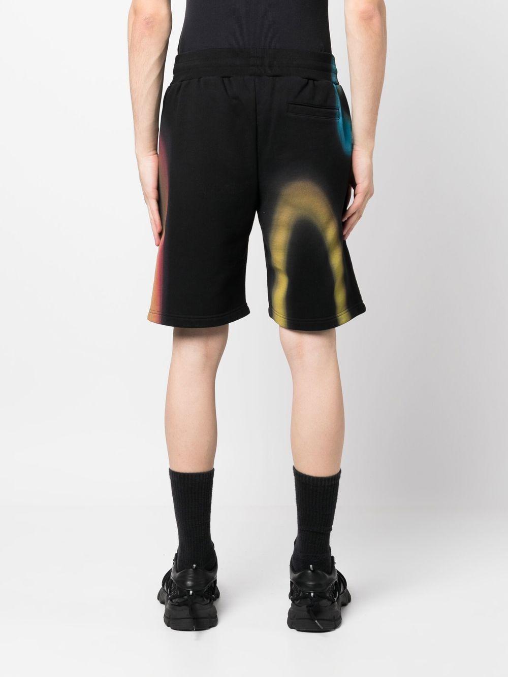 mid-rise track shorts  Product Image