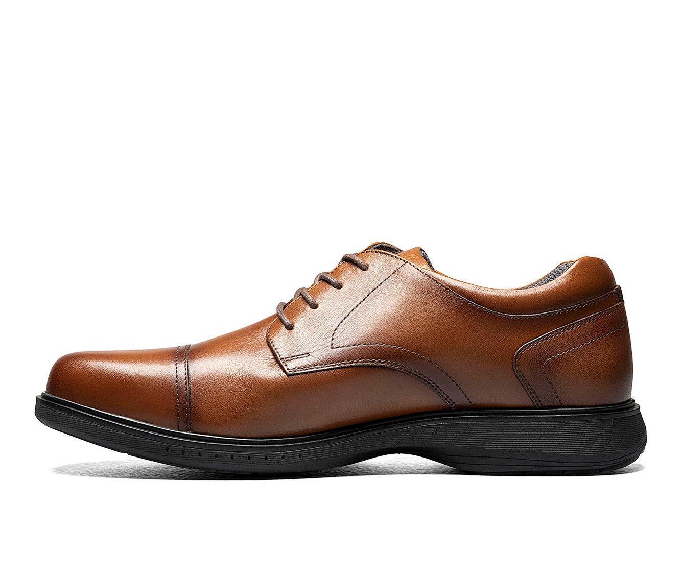 Men's Nunn Bush Kore Pro Cap Toe Slip-Resistant Oxfords Product Image