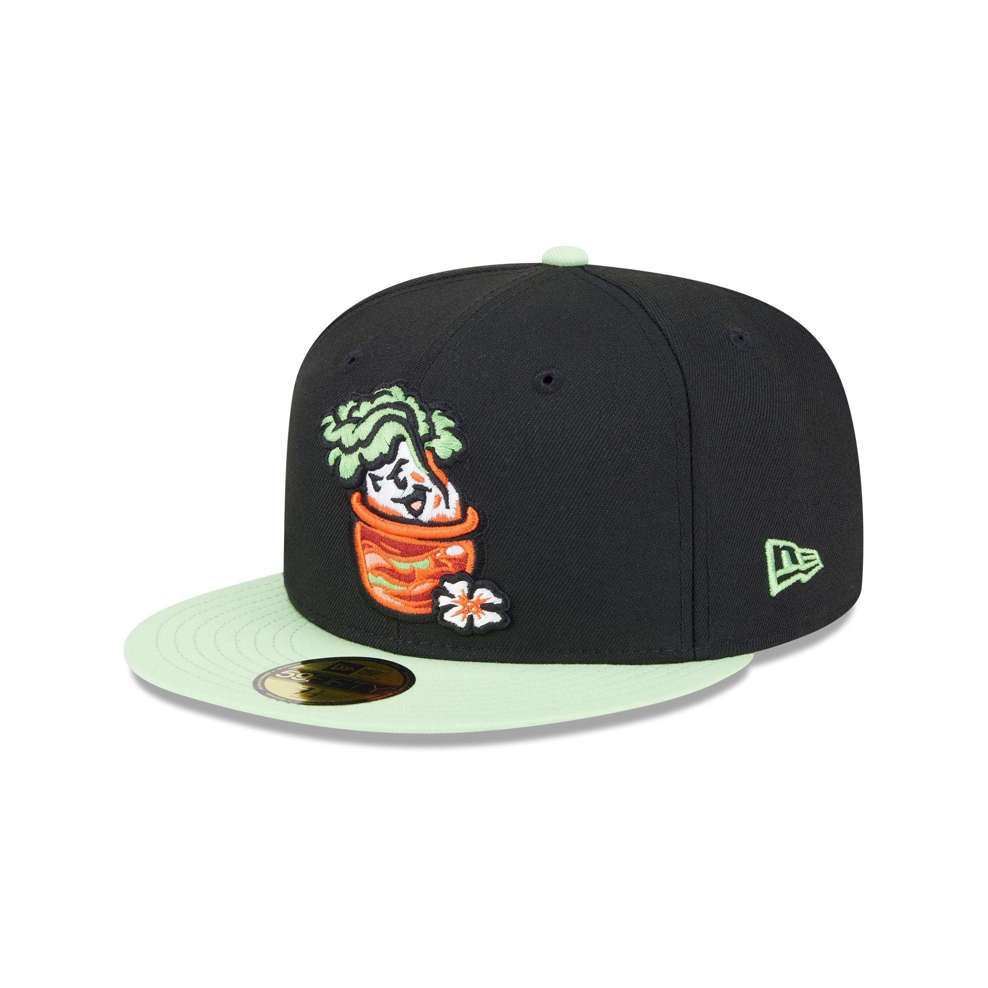 Montgomery Biscuits Theme Night Black 59FIFTY Fitted Hat Male Product Image