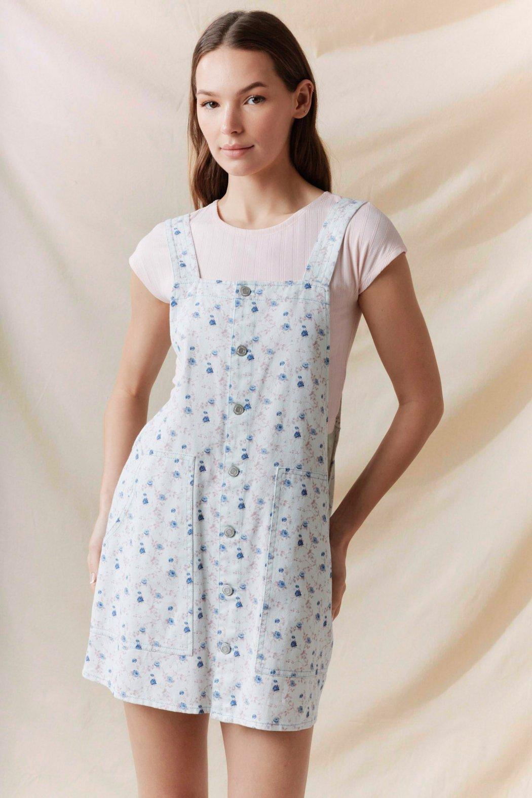 Daisy Days Overall Dress Product Image