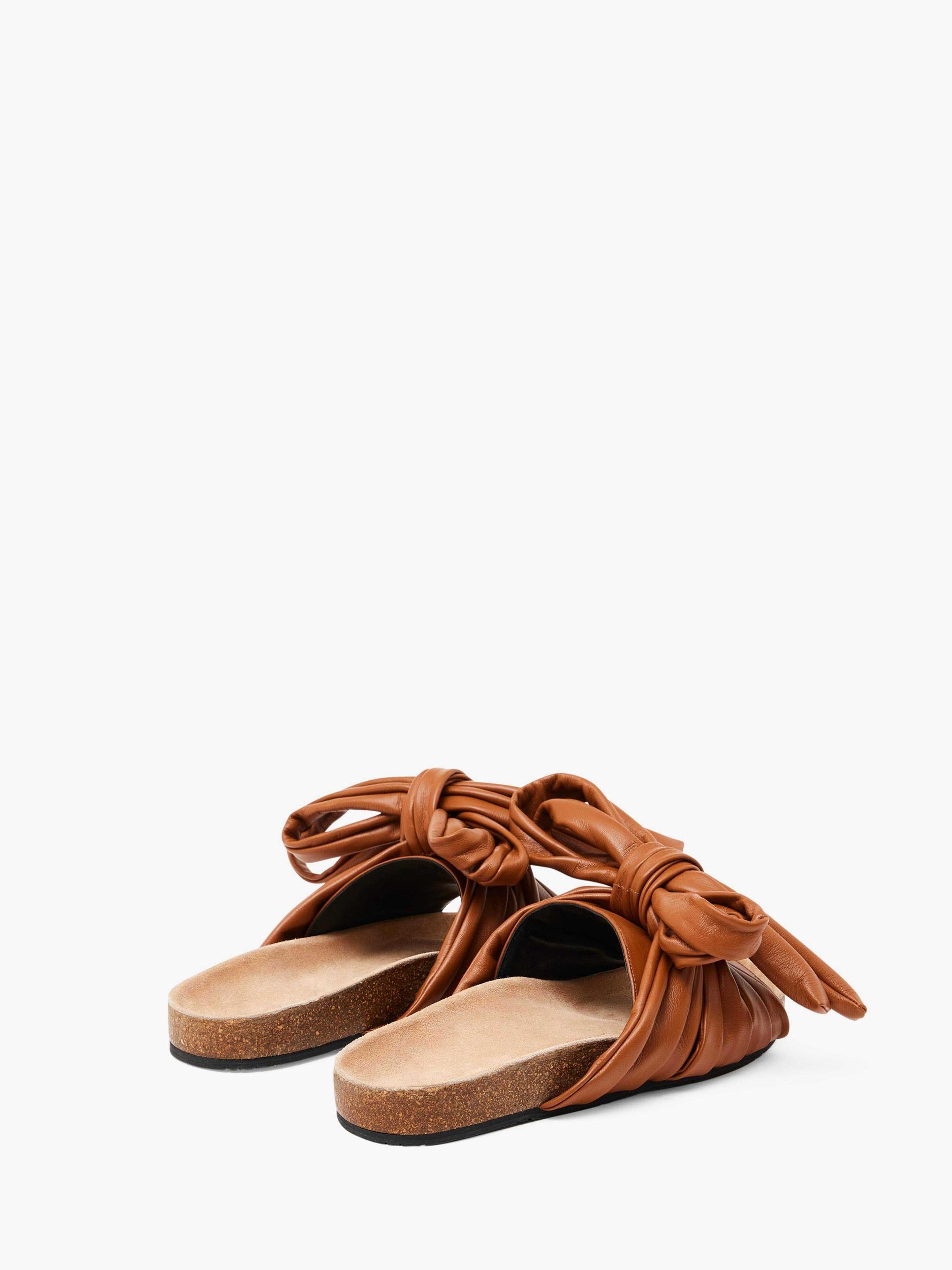 BOW FLAT SANDALS Product Image