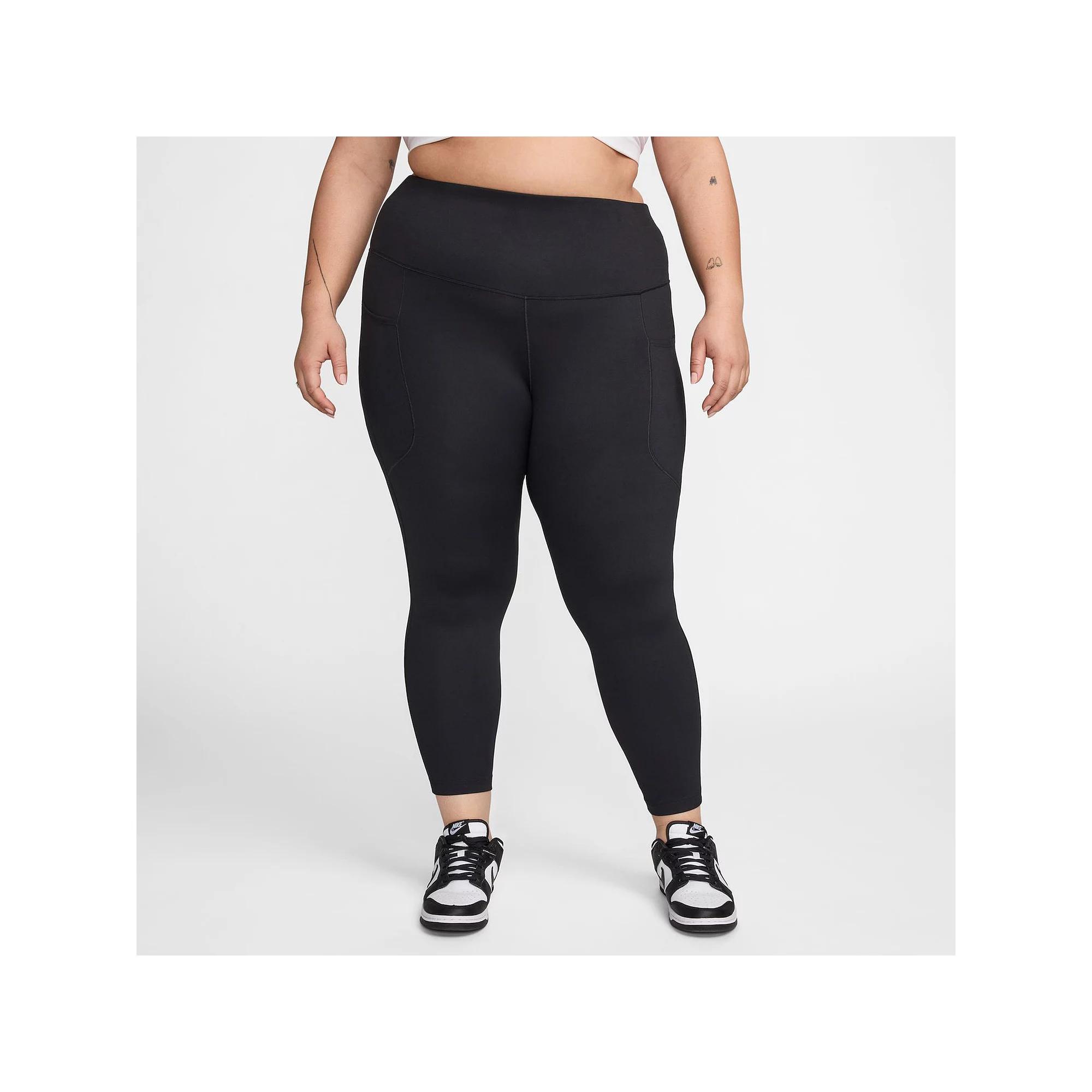 Nike Women's One High-Waisted 7/8 Leggings with Pockets (Plus Size) Product Image