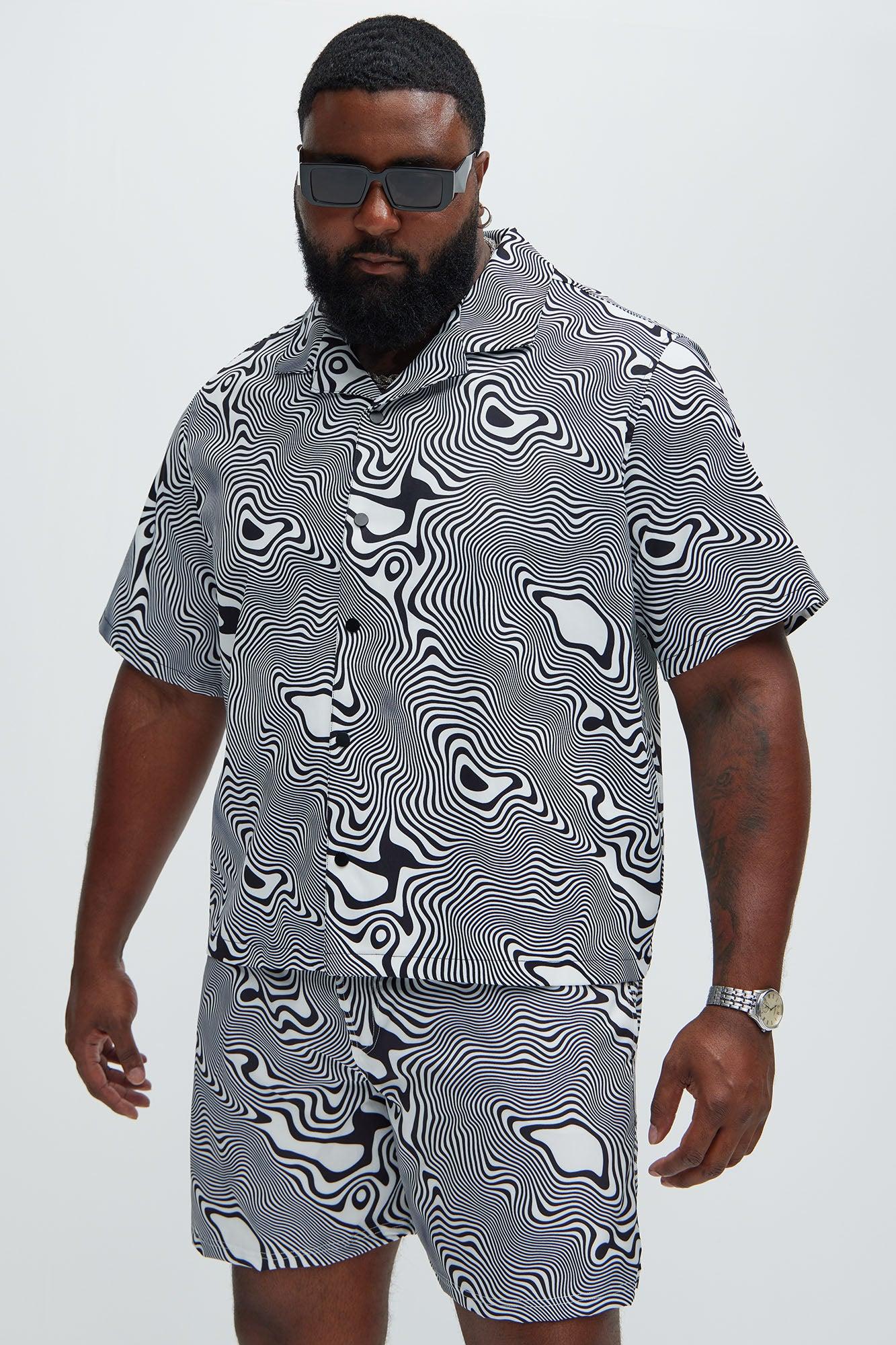 Your Trippy Shirt - Black/White Product Image