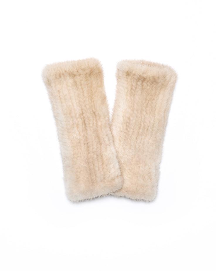 Knitted Mink SectionGloves Product Image