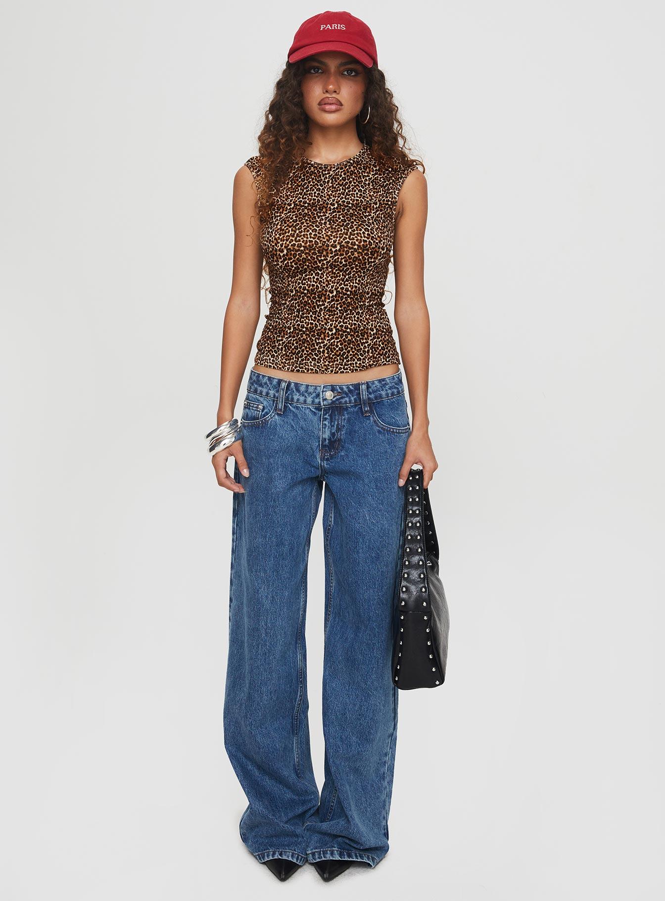 Lure Top Leopard Product Image