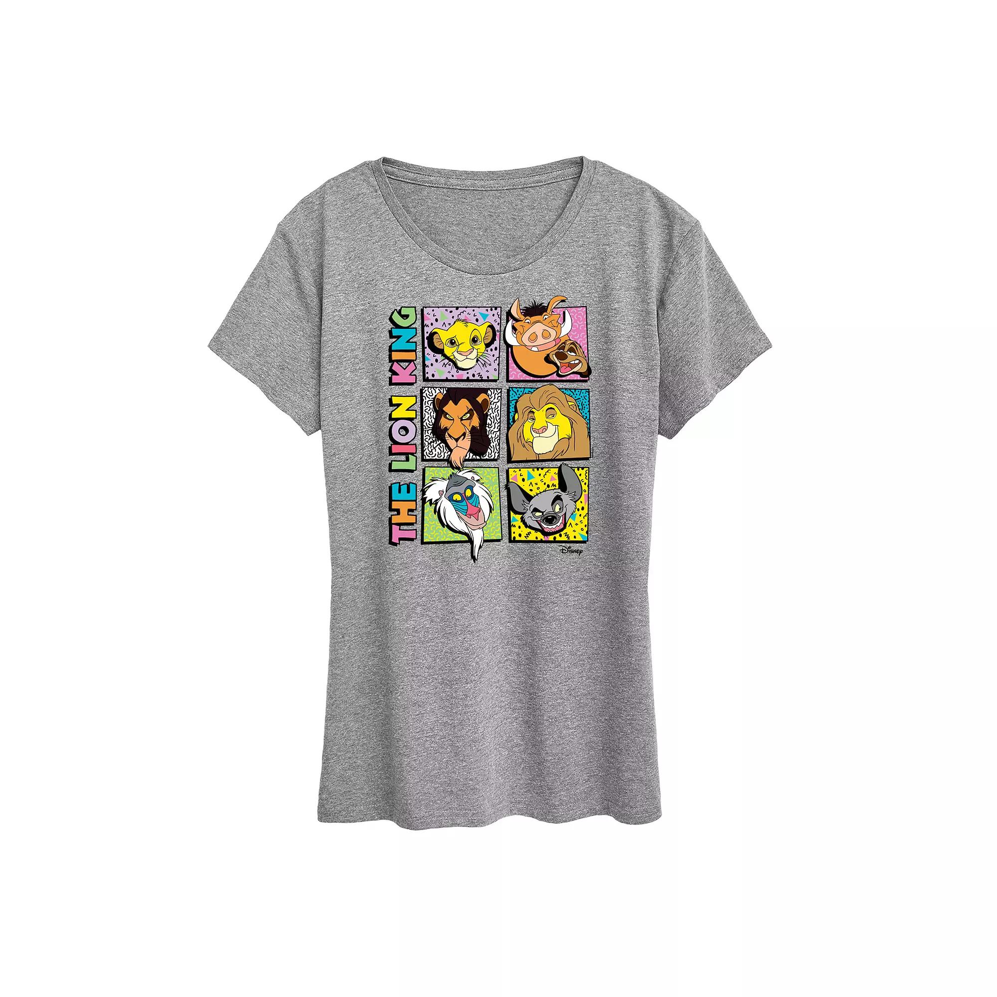 Disney's Lion King Women's Grid Graphic Tee,  Product Image