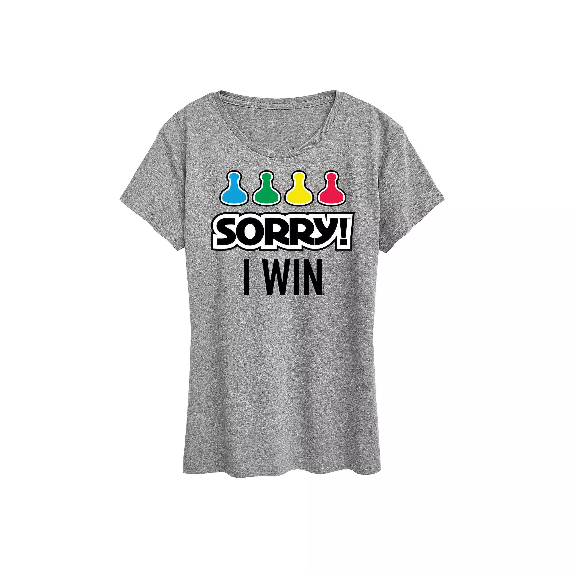 Women's Sorry Sorry I Win Tee Graphic Tee by Hasbro,  Product Image