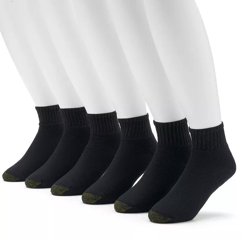 Cotton Cushion Ankle Socks 6-Pack Product Image