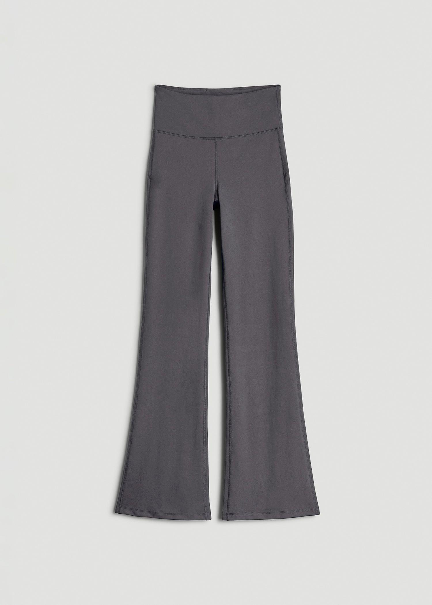 Balance Flare Yoga Pants for Tall Women in Black Female Product Image