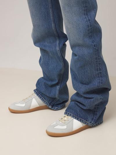 MAISON MARGIELA Replica Leather And Suede Sneakers In White Product Image