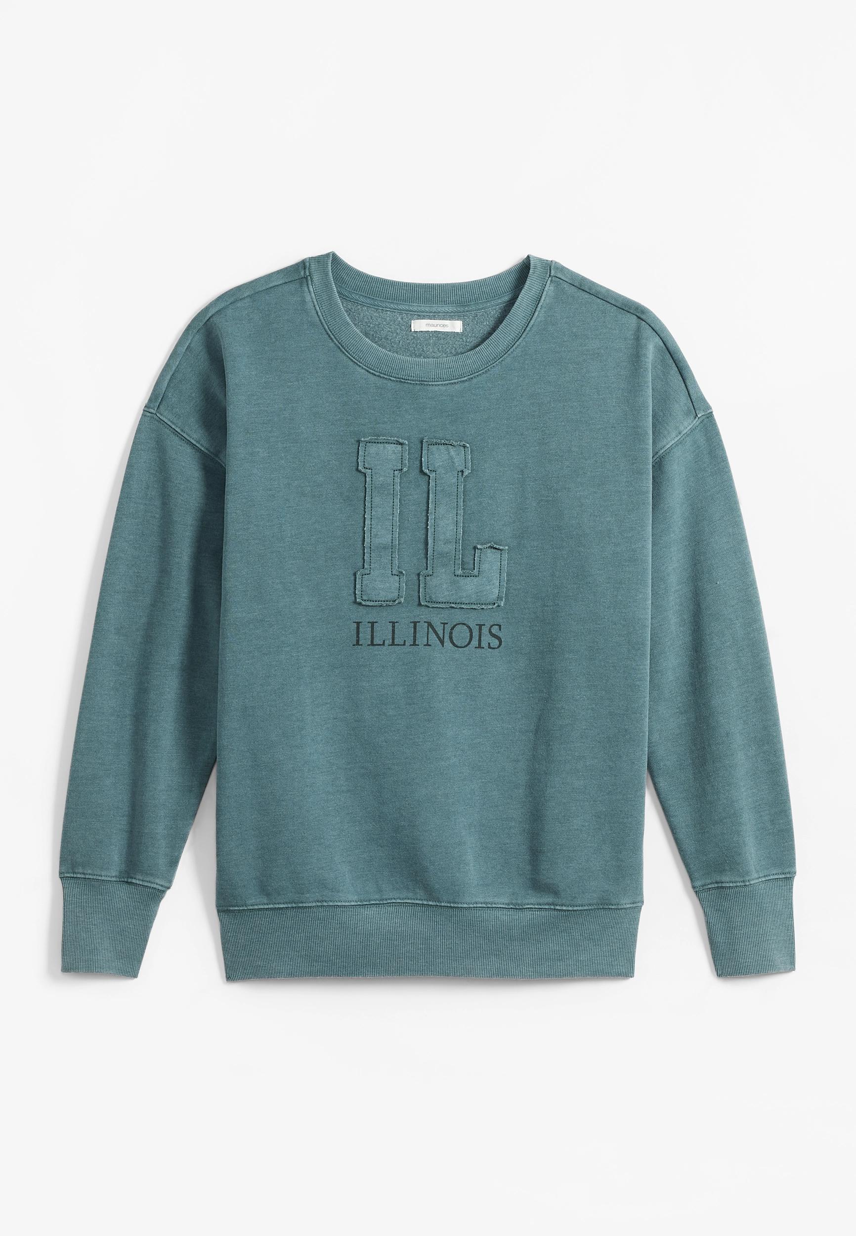 Maurices Plus Size Womens State Crew Neck Sweatshirt Product Image