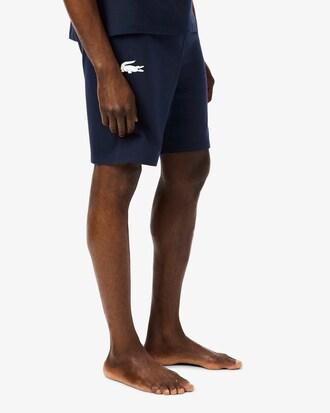 Straight Fit Fleece Pyjama Shorts Product Image