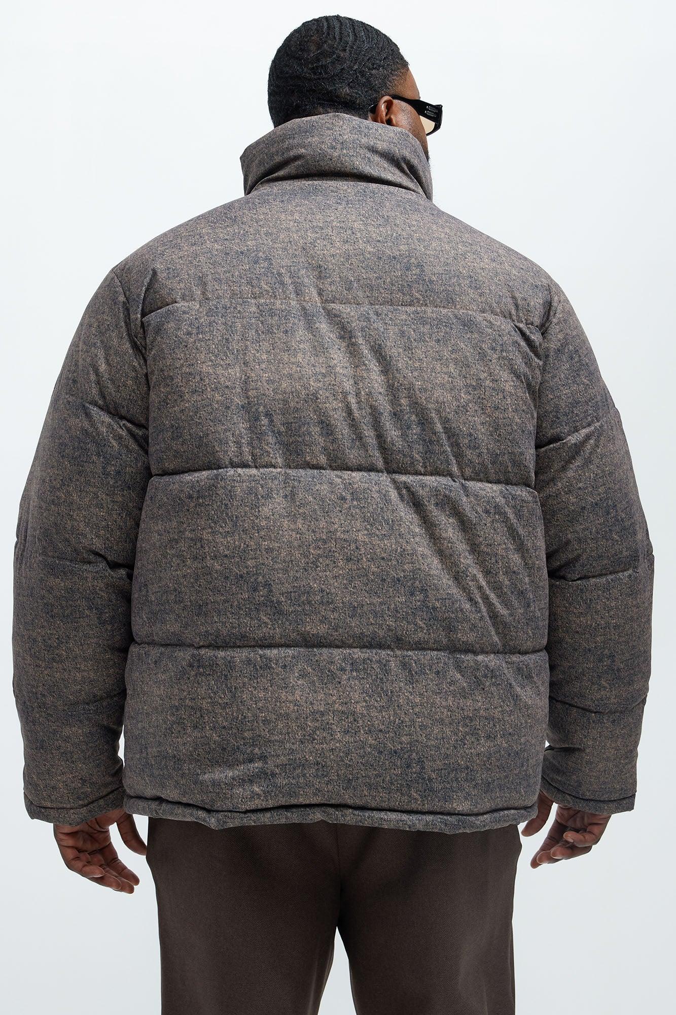 Rowdy Puffer Jacket - Blue/combo Male Product Image