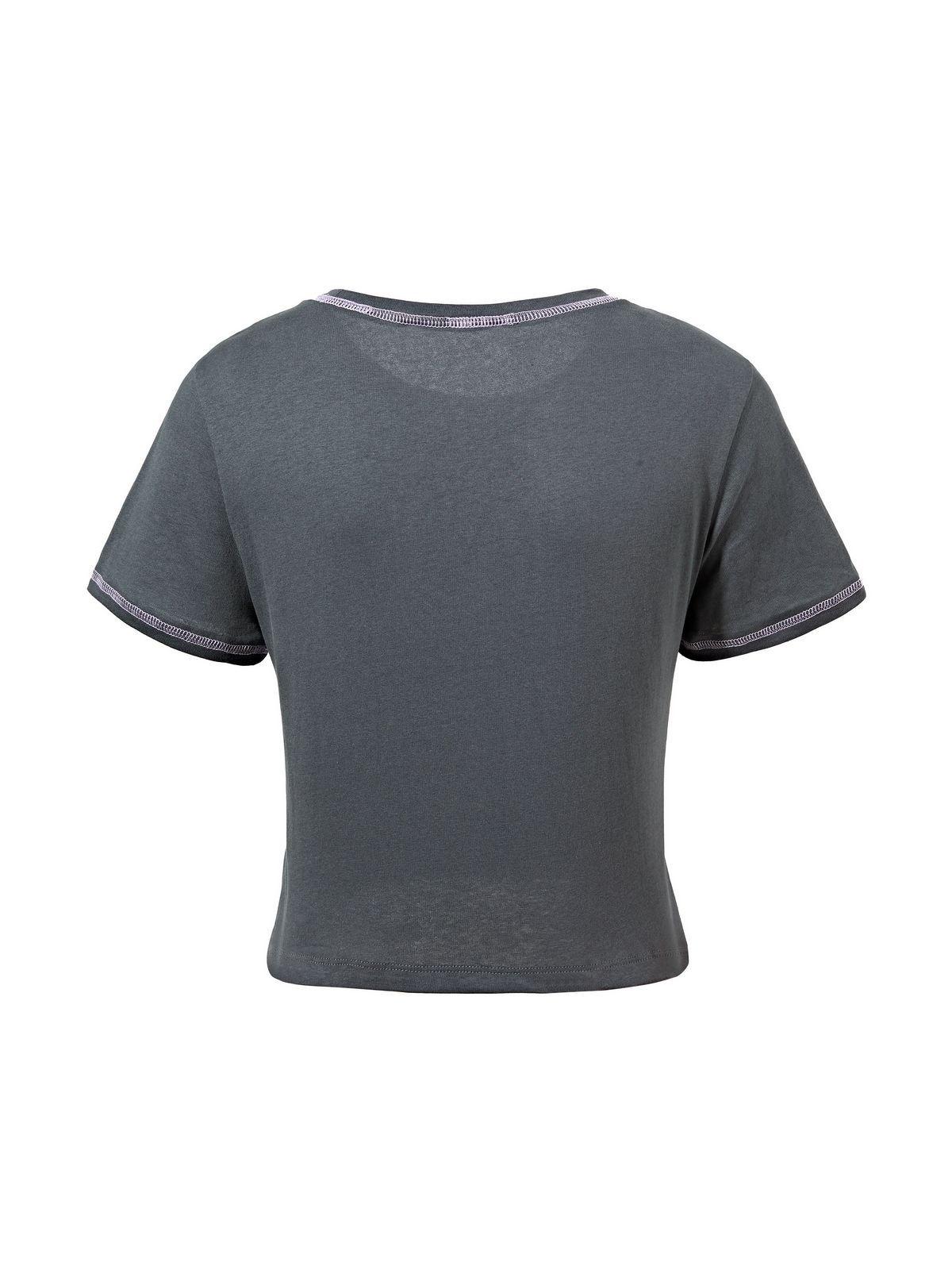 Camp Ground Vintage Print Crop Top Product Image