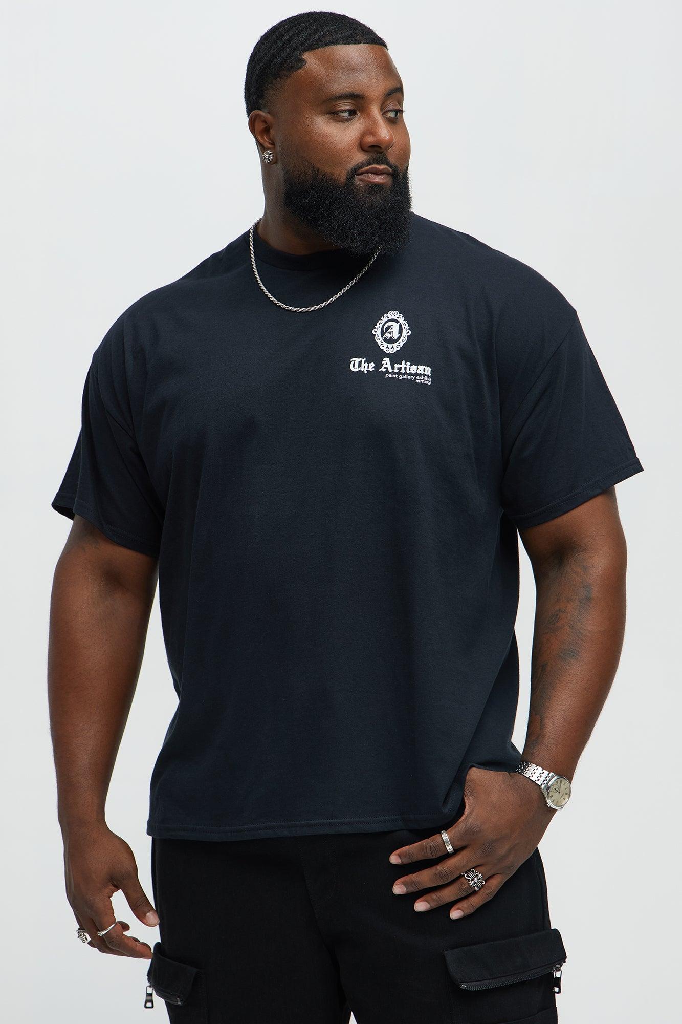 Artisan Paint Gallery Short Sleeve Tee - Black Male Product Image