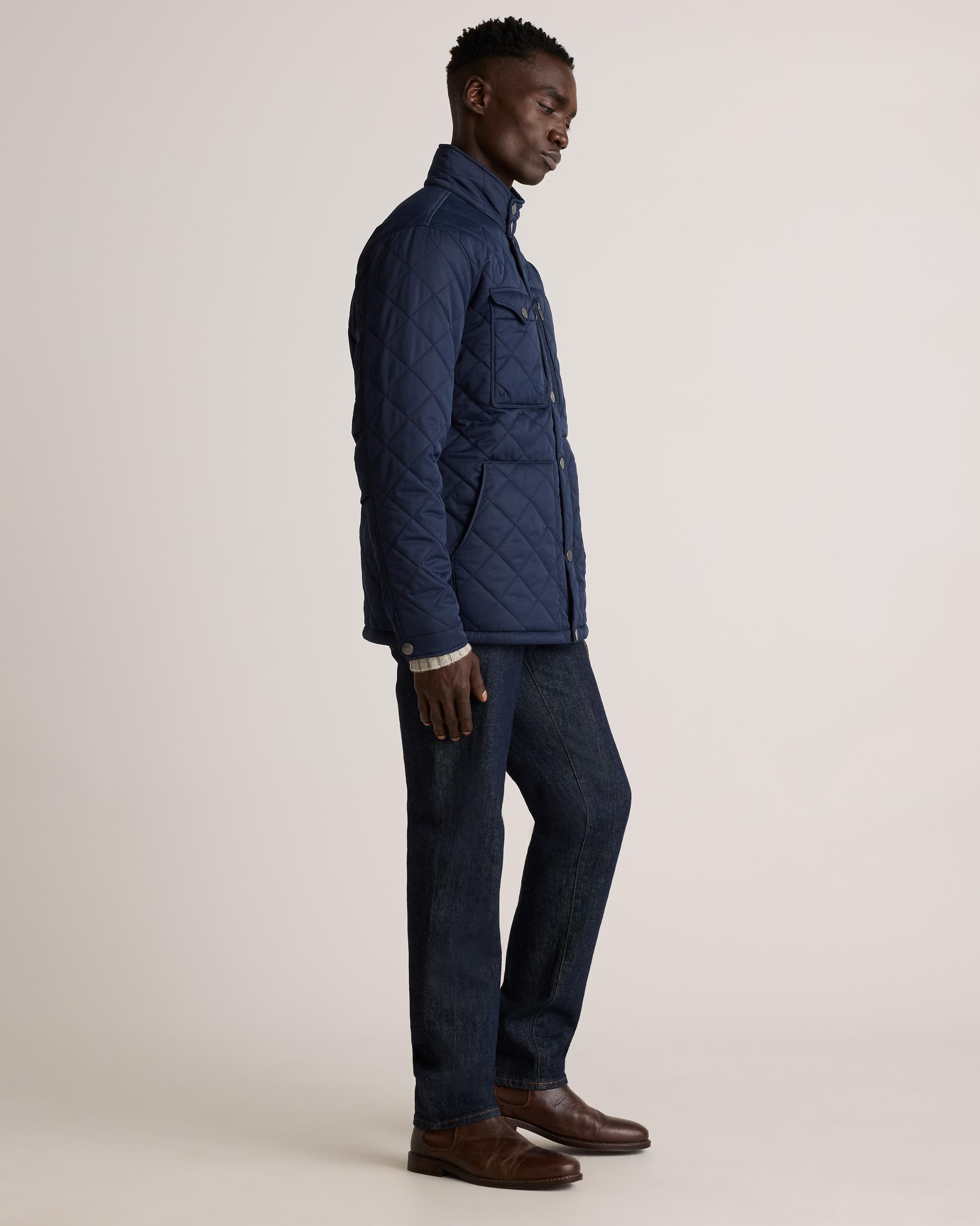 Quince | Men's Featherless Quilted Utility Jacket Nylon Product Image