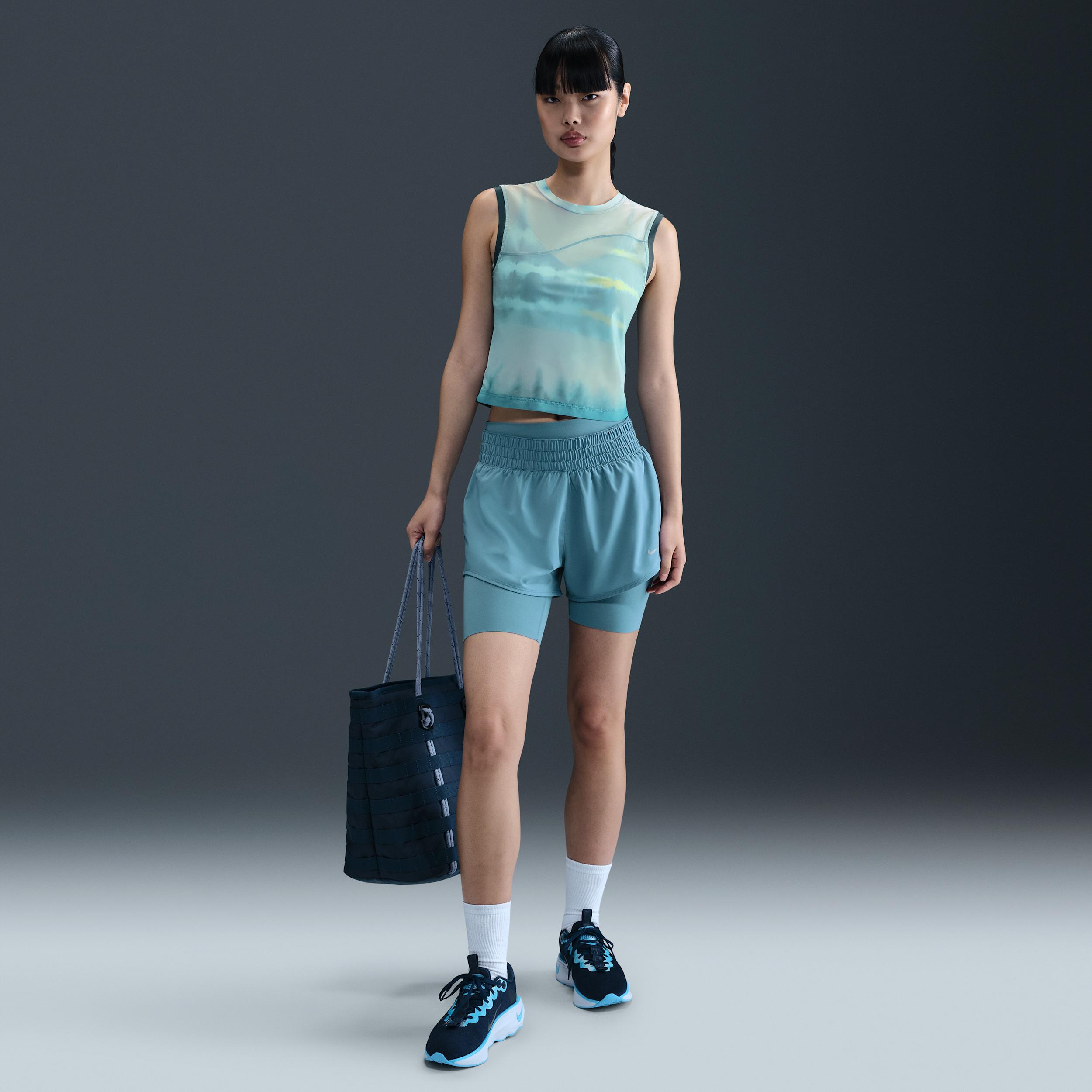 Nike Womens x NorBlack NorWhite Dri-FIT Printed Tank Top | HM4793-478 Product Image