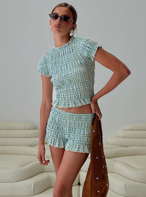 Go Retro Shirred Set Multi Product Image
